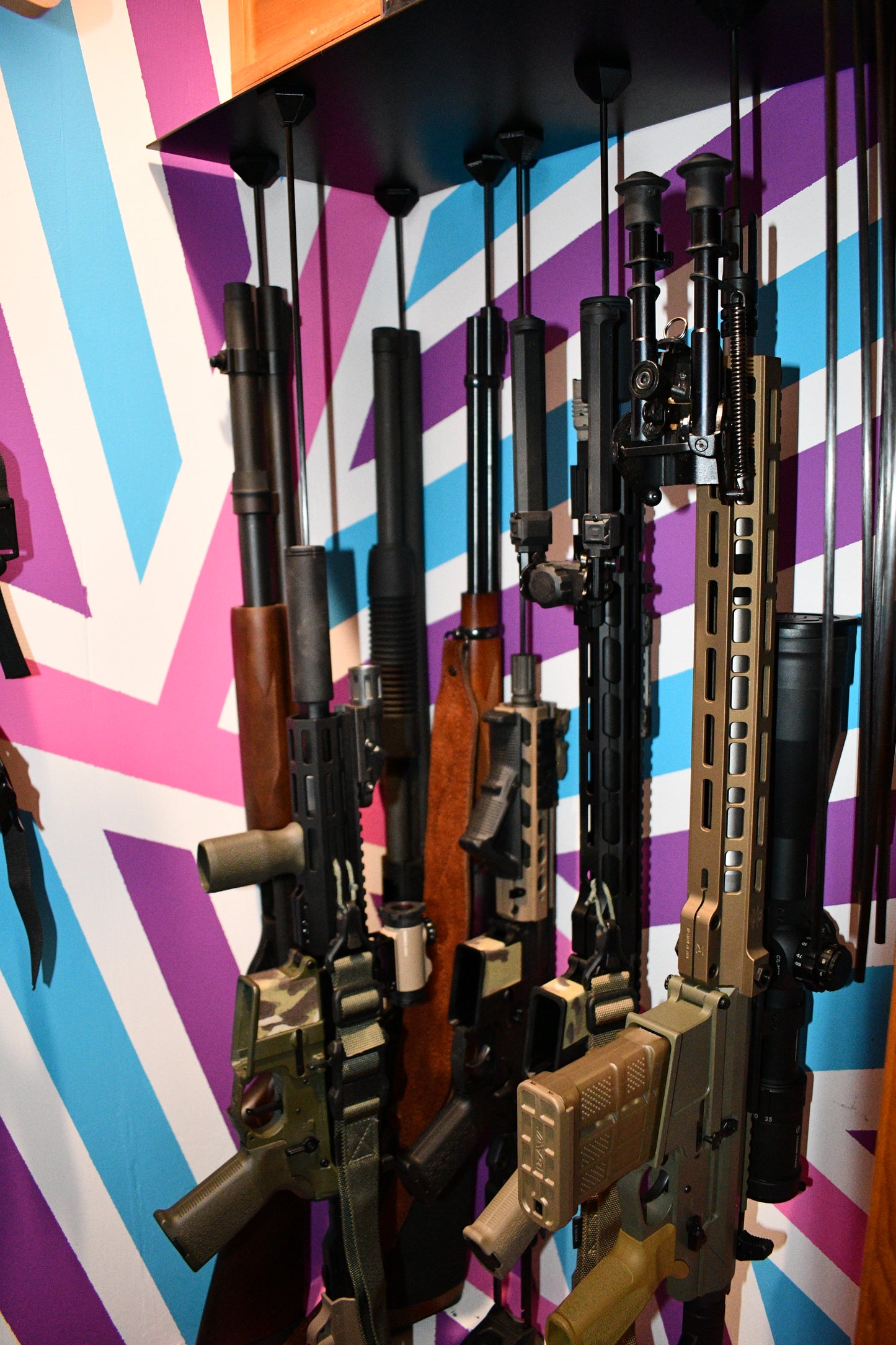 Magnetic Carbon Fiber Rifle Storage Rods