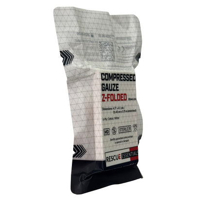 Rescue Essentials Compressed Z-fold Gauze
